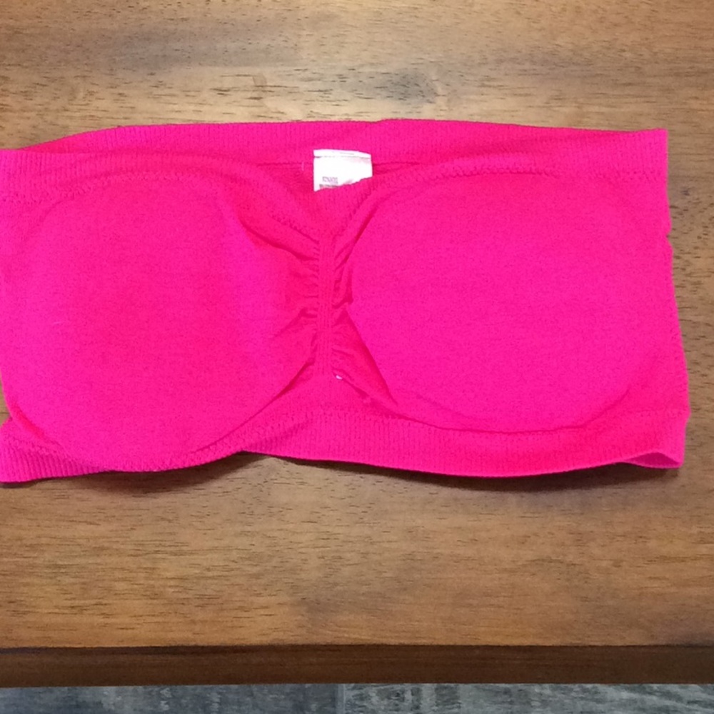 💗 NWOT Pink Bandeau w/pads